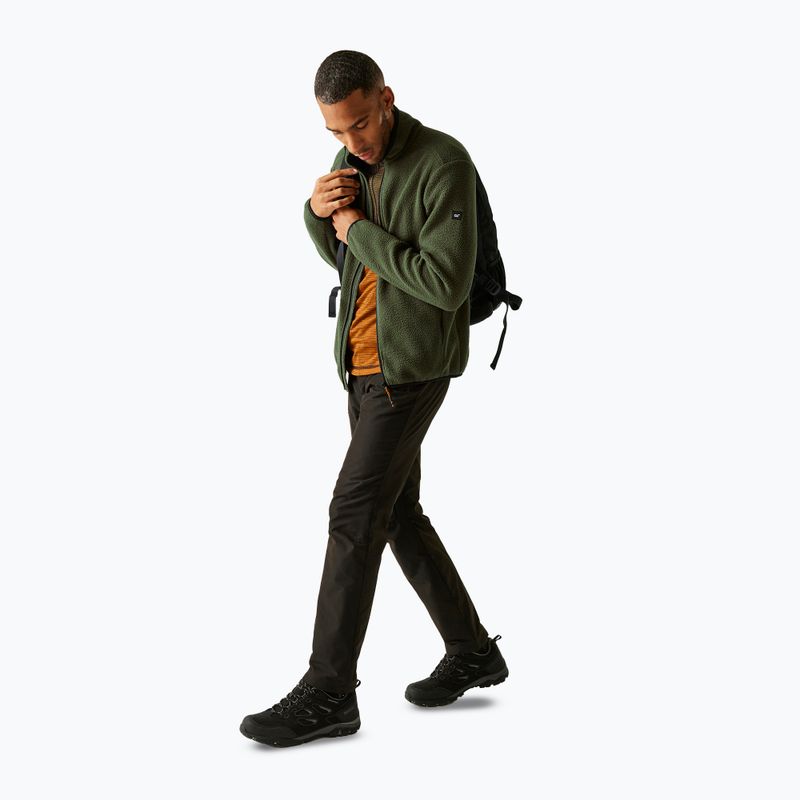 Felpa uomo REGATTA Elnut olive night 2