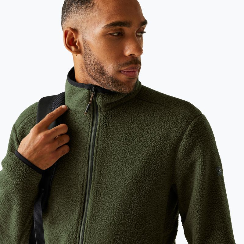Felpa uomo REGATTA Elnut olive night 4
