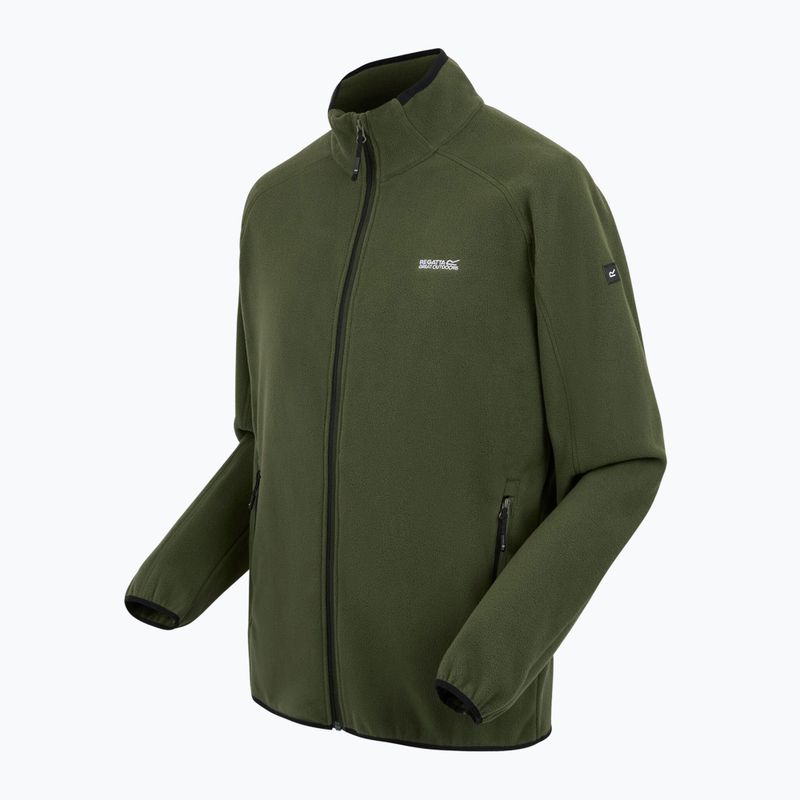 Felpa in pile da uomo REGATTA Hadfield olive night 8
