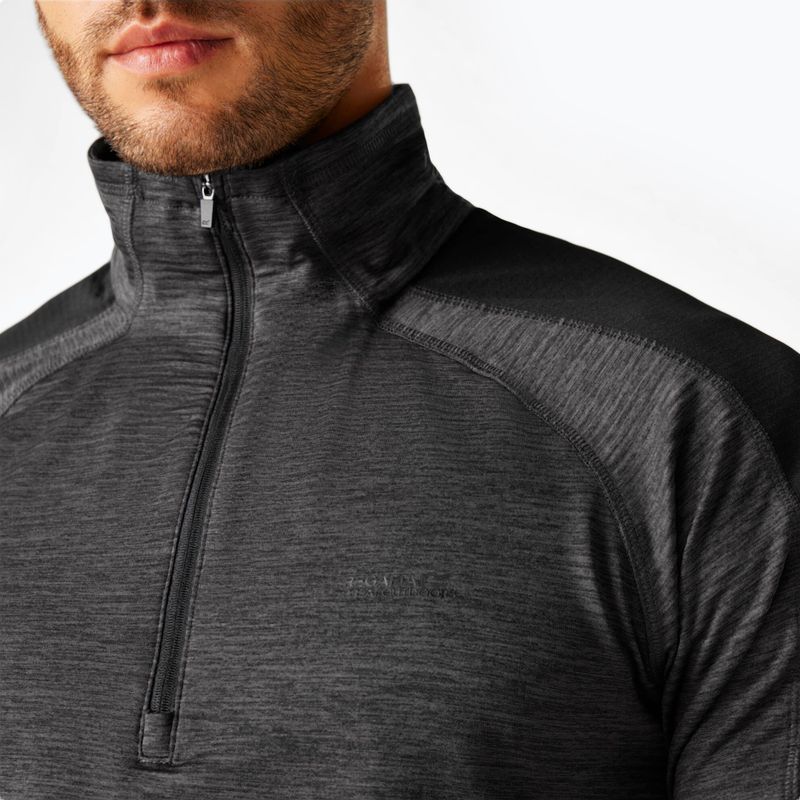 Felpa uomo REGATTA Hepley ash/black 4
