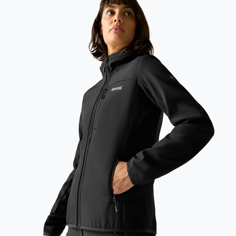 Giacca softshell da donna REGATTA Ossek black 3