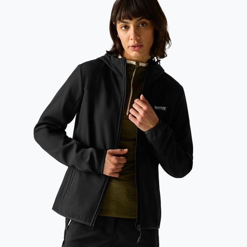 Giacca softshell da donna REGATTA Ossek black 4