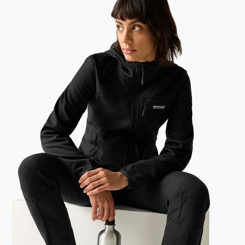 Giacca softshell da donna REGATTA Ossek black 5