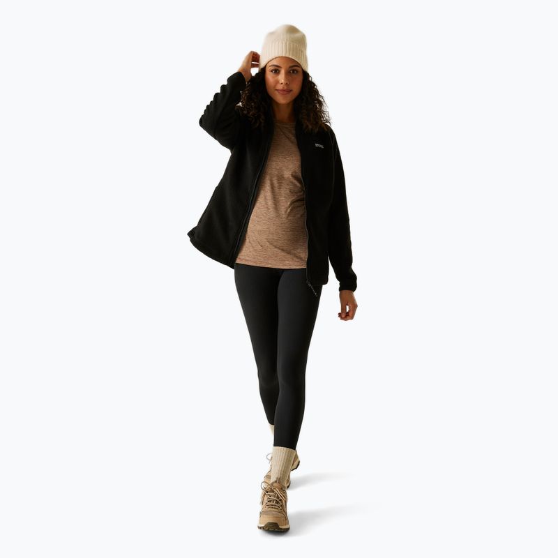 Felpa in pile da donna REGATTA Elinn black 2