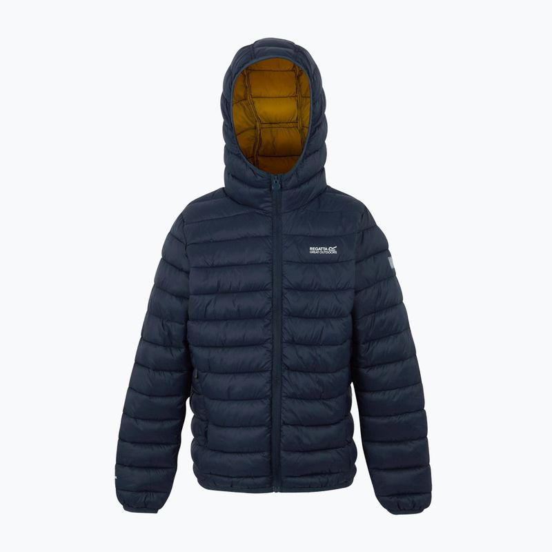 Giacca per bambini REGATTA Hooded Marizion navy/gold flake