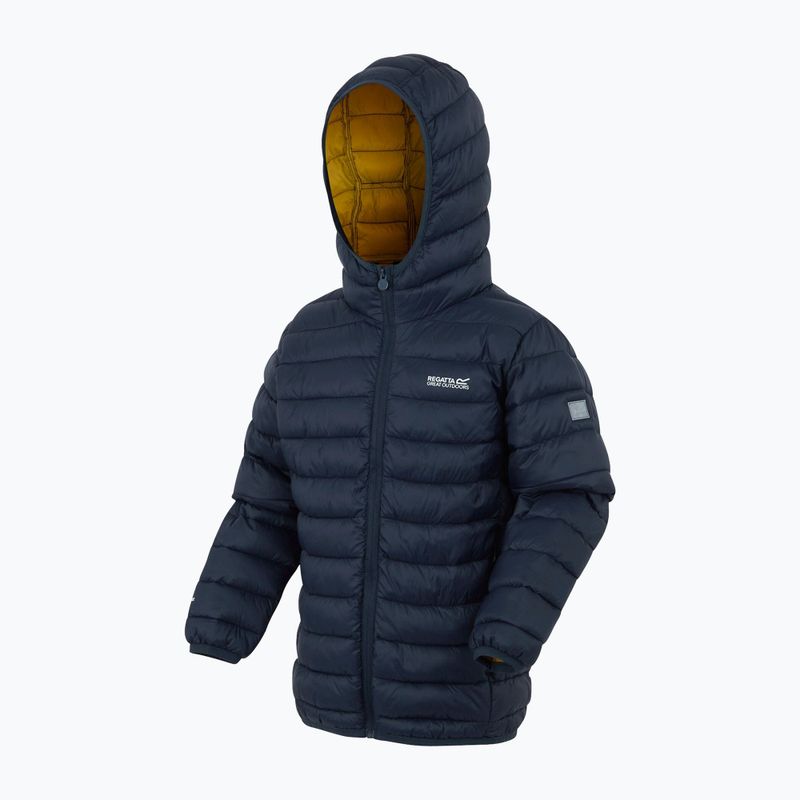 Giacca per bambini REGATTA Hooded Marizion navy/gold flake 3