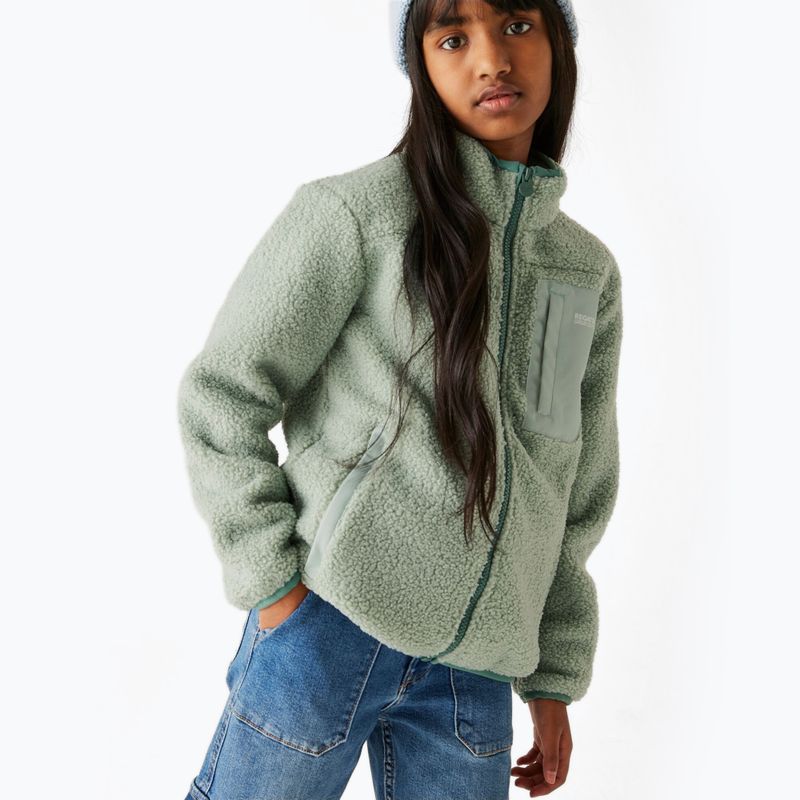 Felpa bambino REGATTA Frankie Warm green haze 4