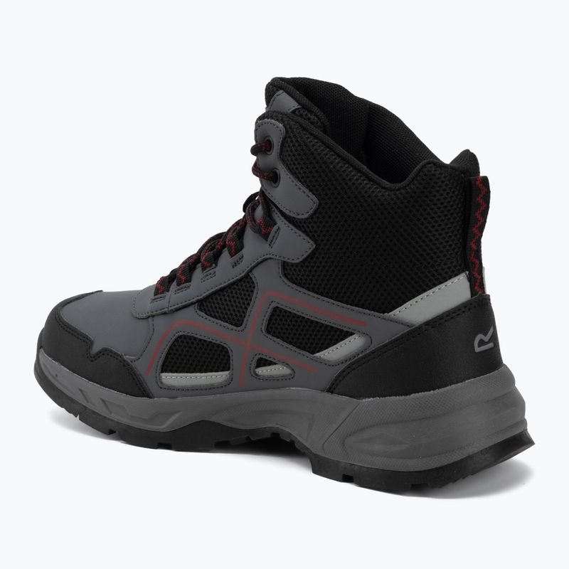 Scarpe da trekking uomo REGATTA Vendeavour granite/rio red 3