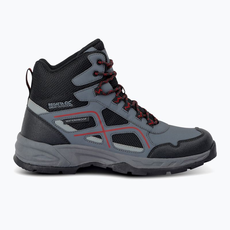 Scarpe da trekking uomo REGATTA Vendeavour granite/rio red