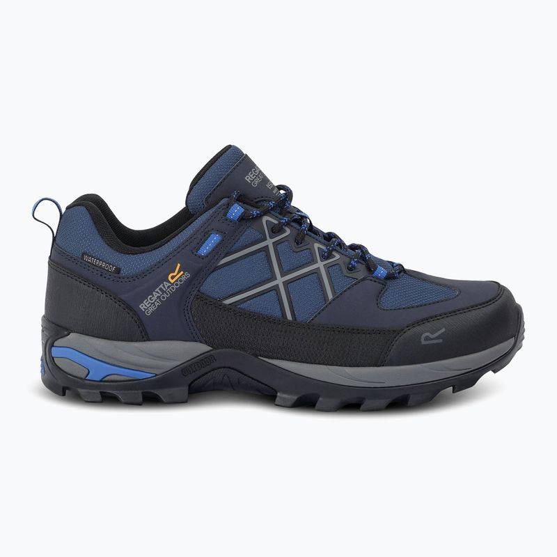Scarpe da trekking uomo REGATTA Samaris III Low navy/snorkel blue 2