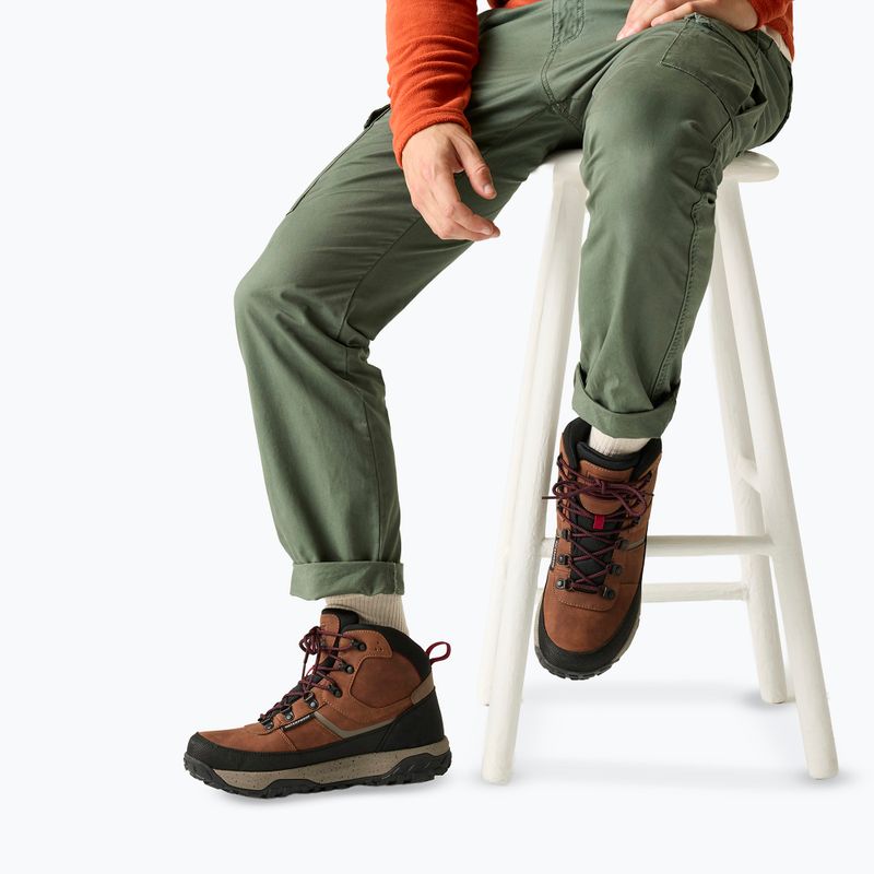Scarpe da trekking uomo REGATTA Renford brown/rio red 8