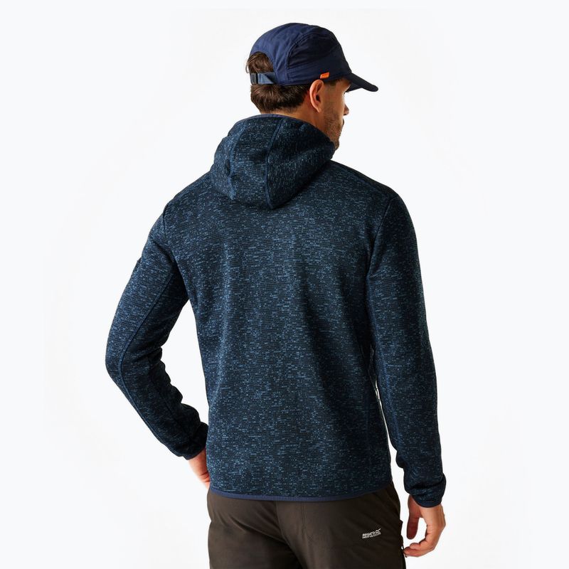 Felpa uomo REGATTA Hooded Newhill moonlight denim 3