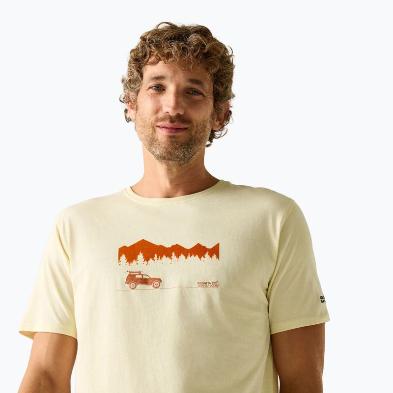 Maglietta da uomo Regatta ClineIX white stone wilderness 4