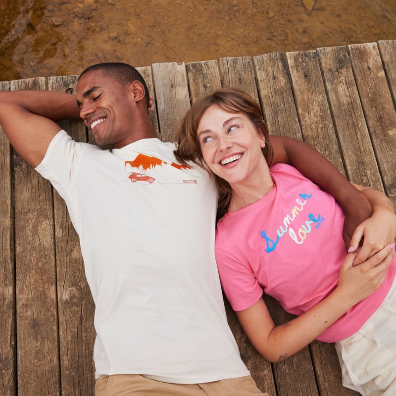 Maglietta da uomo Regatta ClineIX white stone wilderness 9