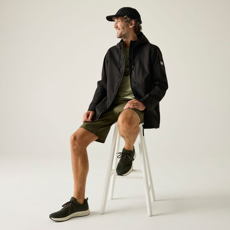 Giacca antipioggia da uomo REGATTA Waterproof Shell Frankie black 12