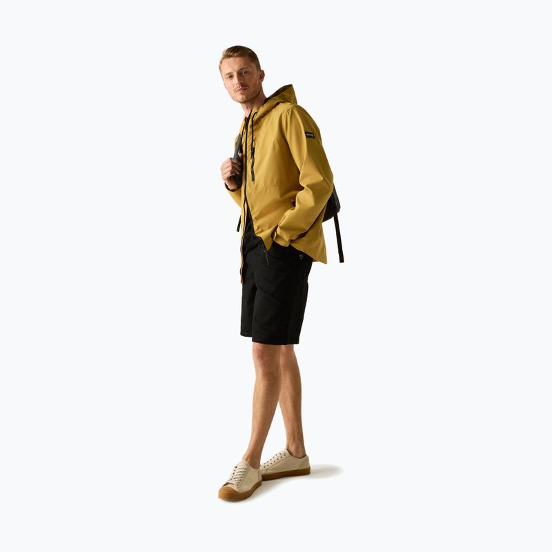 Giacca antipioggia da uomo REGATTA Waterproof Shell Frankie wood brown 2