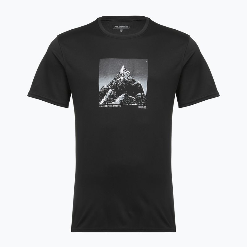 Maglietta da trekking da uomo REGATTA Fingal black 5