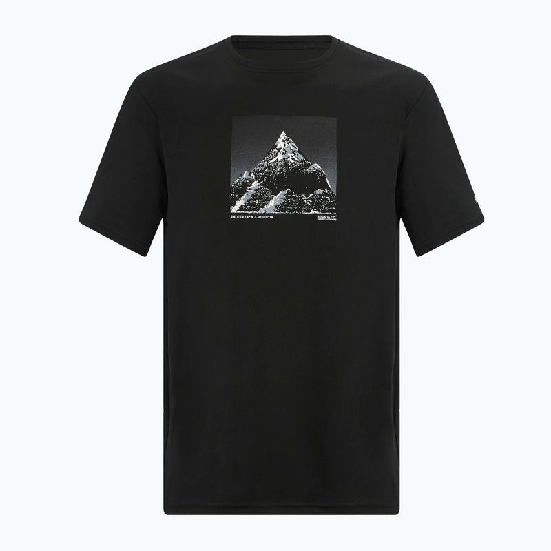 Maglietta da trekking da uomo REGATTA Fingal black 5