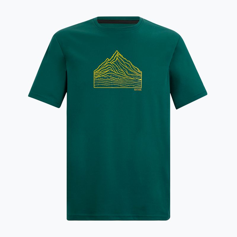 Maglietta da trekking da uomo REGATTA Fingal mediterranea 5