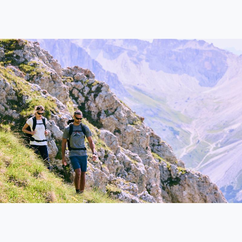 Maglietta da trekking da uomo REGATTA Fingal dark storm marl 9