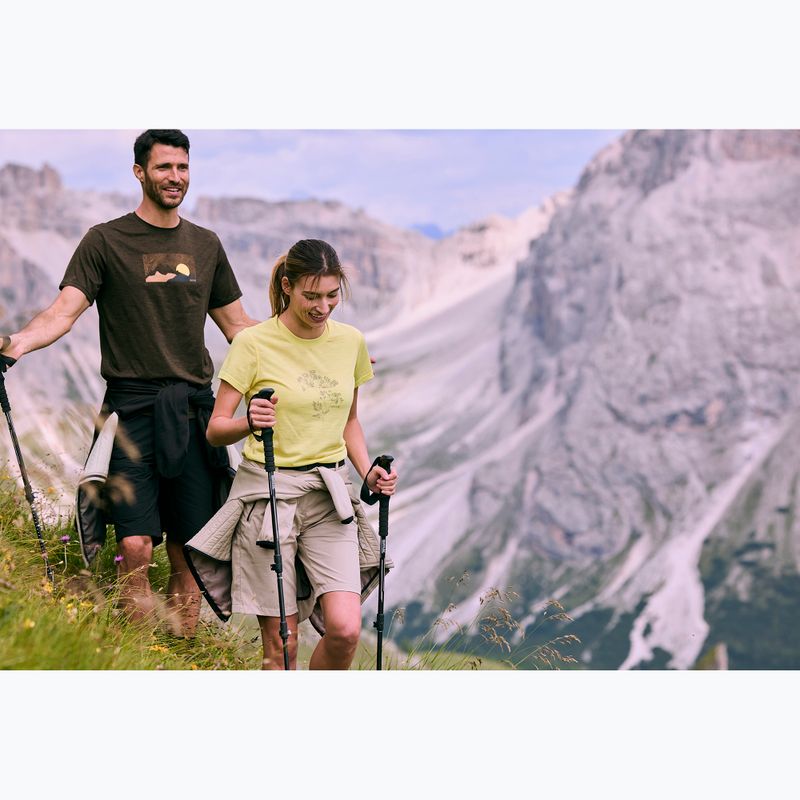 Maglietta da trekking da uomo REGATTA Fingal dark khaki marl 9