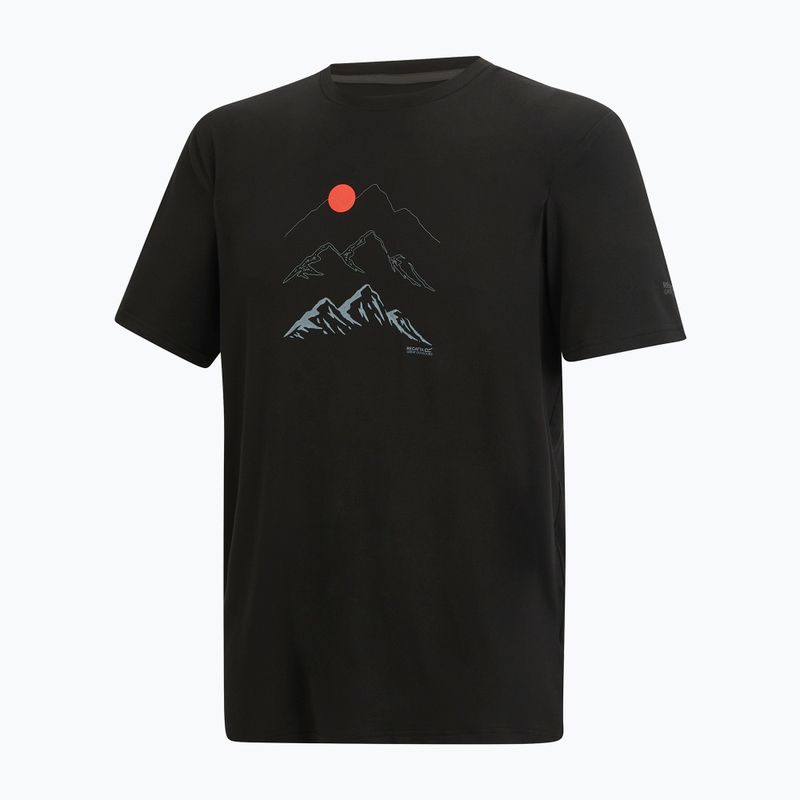 Maglietta da trekking da uomo REGATTA Fingal Stretch black 7