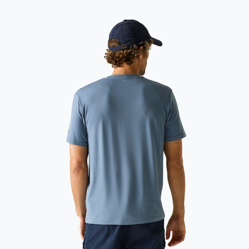 Maglietta da trekking da uomo REGATTA Fingal Stretch china blue 3