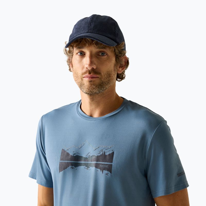 Maglietta da trekking da uomo REGATTA Fingal Stretch china blue 4