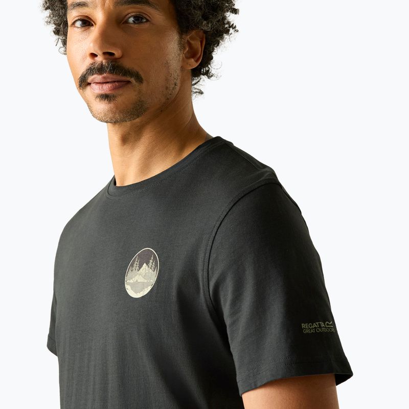 Maglietta da trekking da uomo REGATTA Breezed ash 4