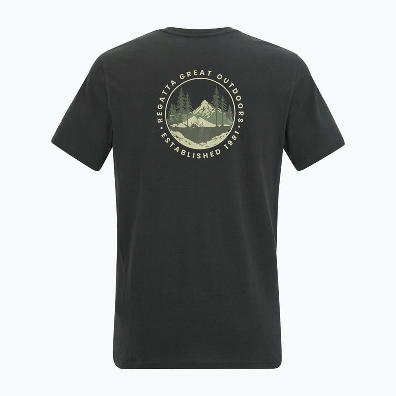 Maglietta da trekking da uomo REGATTA Breezed ash 6