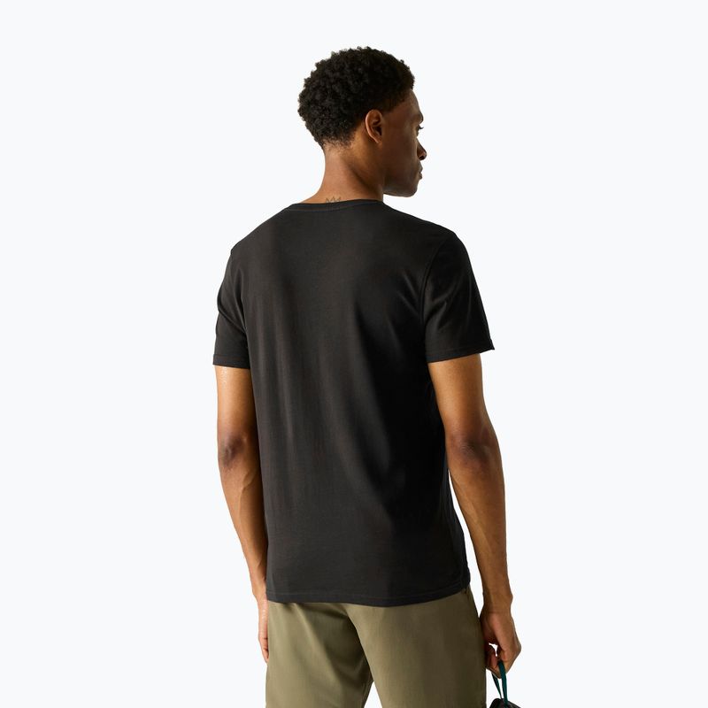Maglietta da trekking da uomo REGATTA Breezed black 3