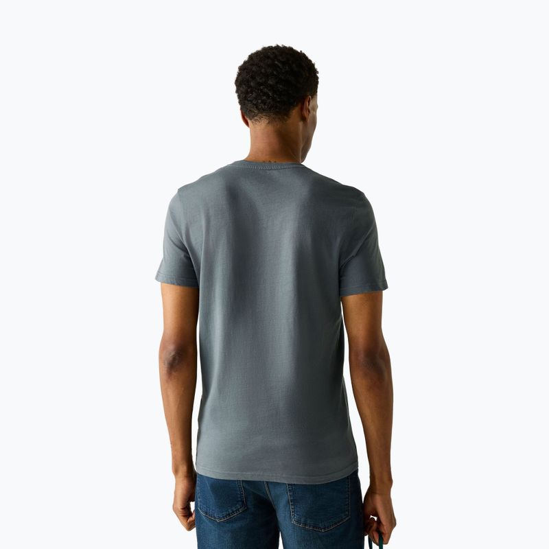 Maglietta da trekking da uomo REGATTA Breezed dark storm 3