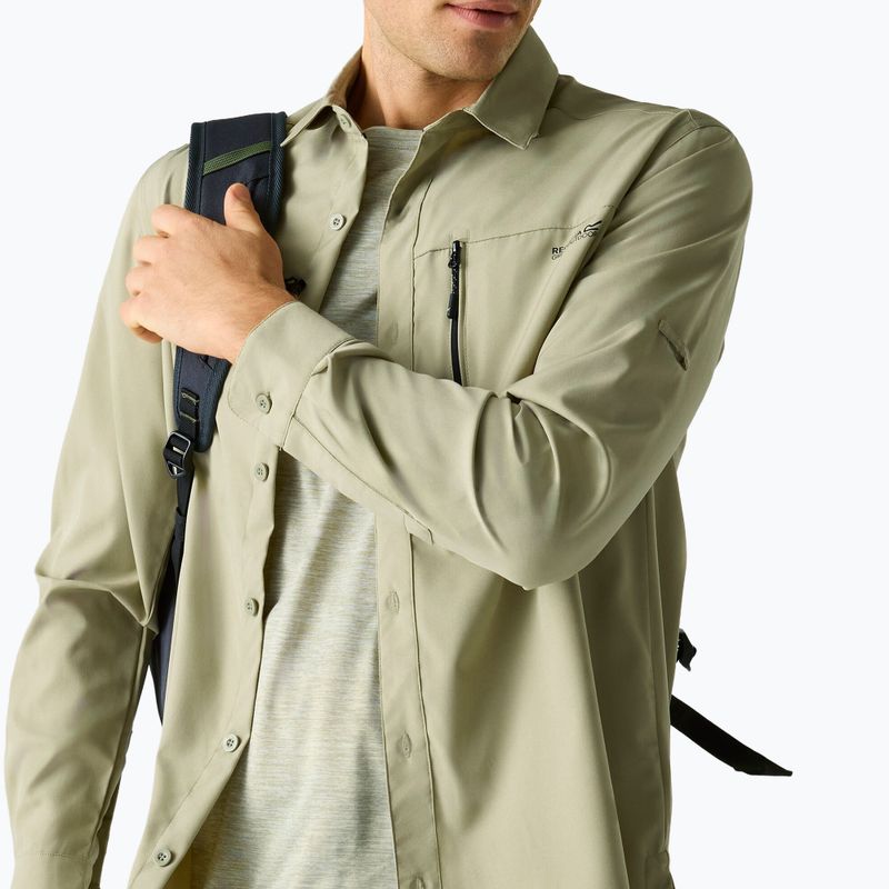 Camicia da uomo REGATTA Anti Insect Travel Light abbeystone 4