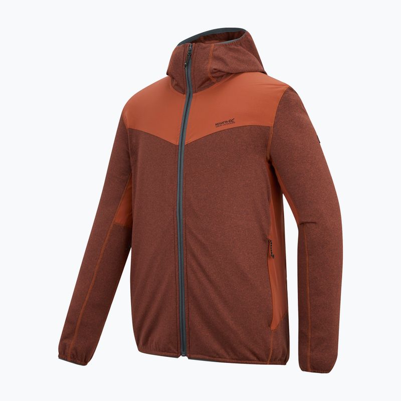 Felpa trekking da uomo REGATTA Finchadale Midlayer brick 8