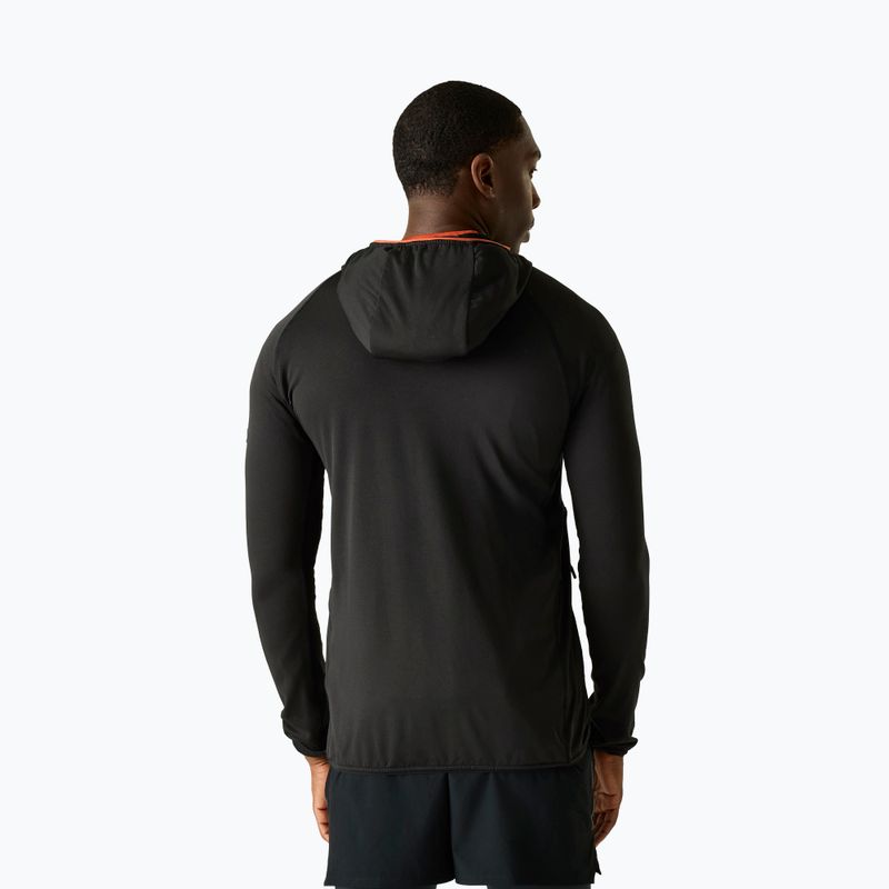 Felpa trekking da uomo REGATTA Kadley Midlayer black 3