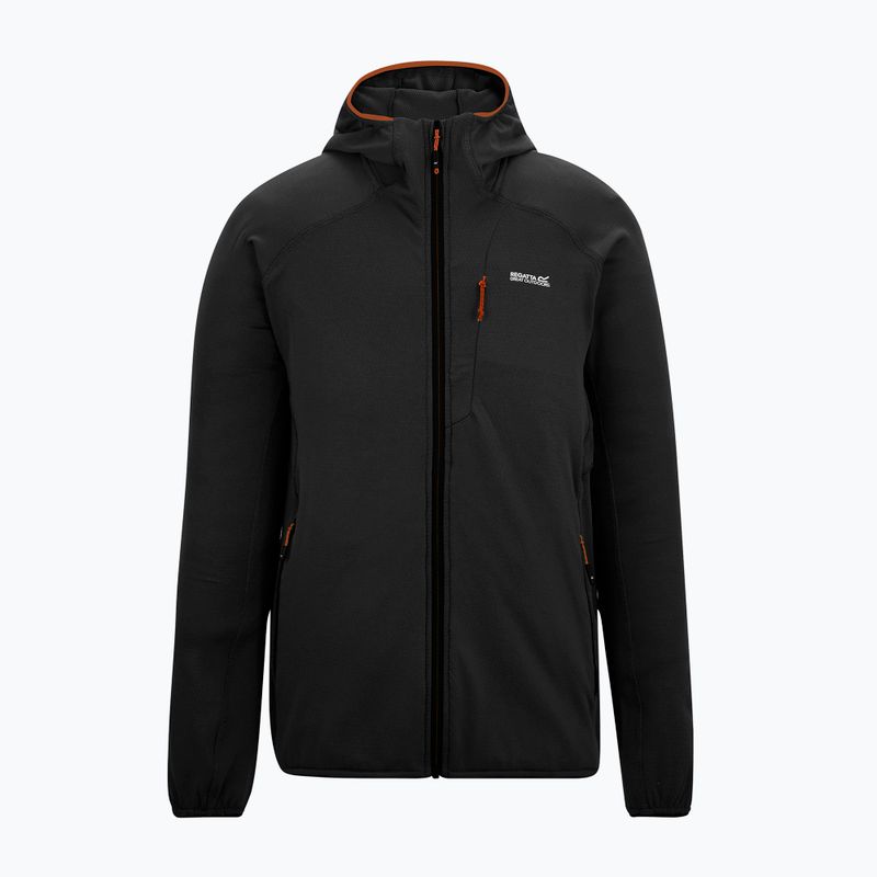 Felpa trekking da uomo REGATTA Kadley Midlayer black 7
