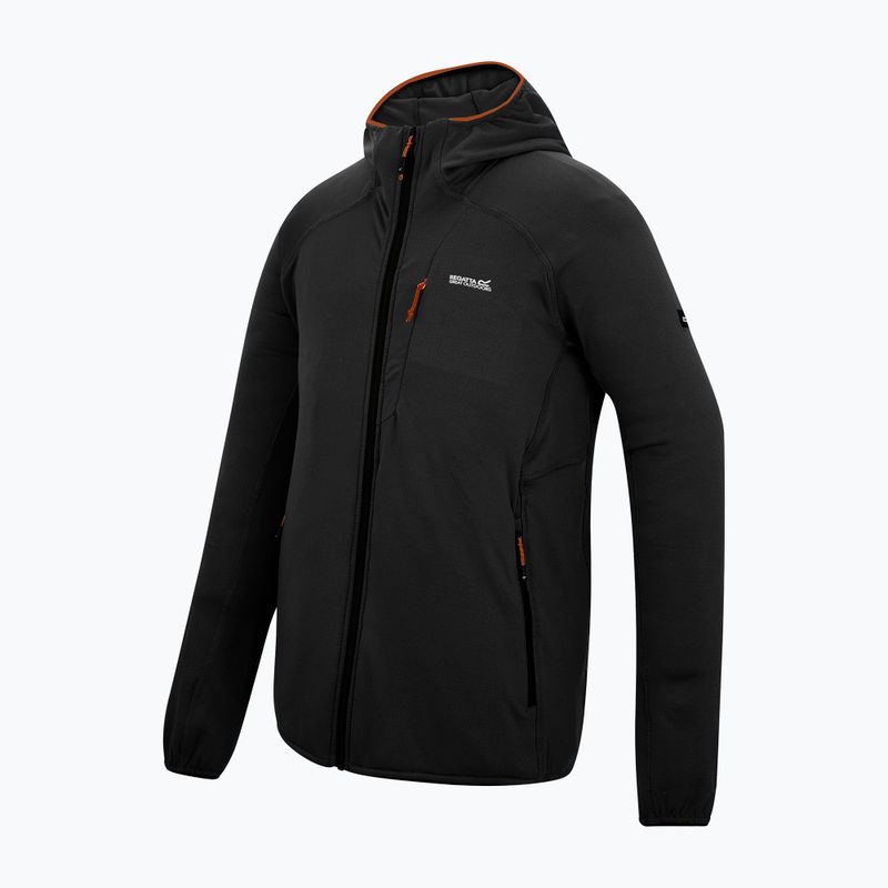 Felpa trekking da uomo REGATTA Kadley Midlayer black 9