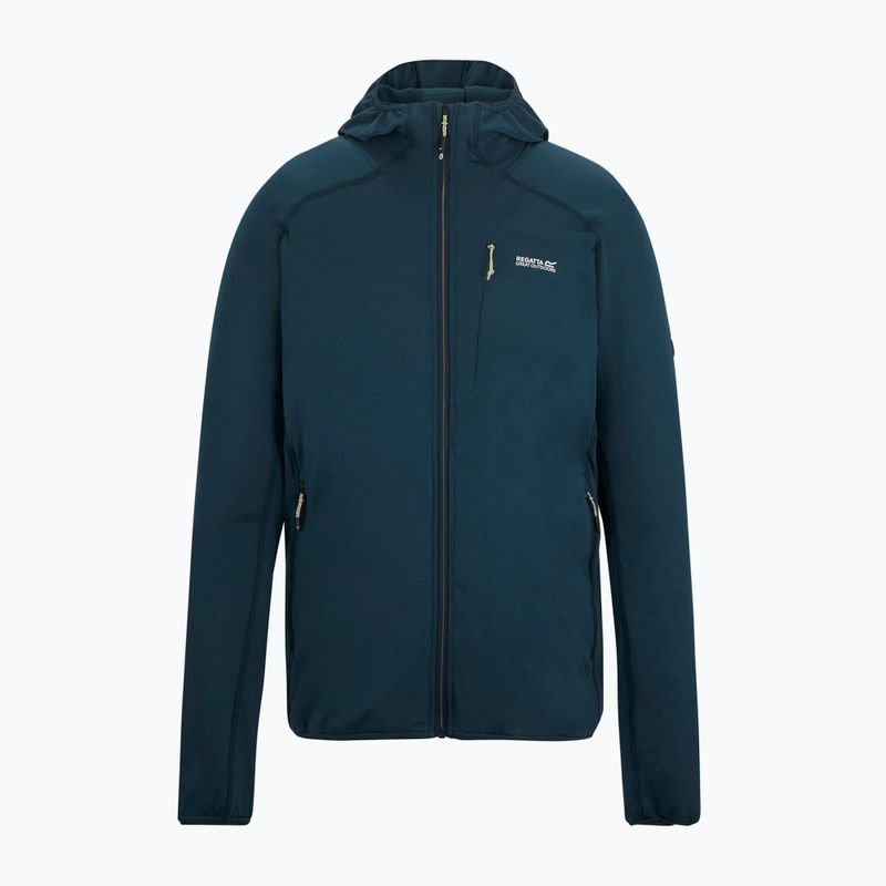 Felpa trekking da uomo REGATTA Kadley Midlayer night sky 5
