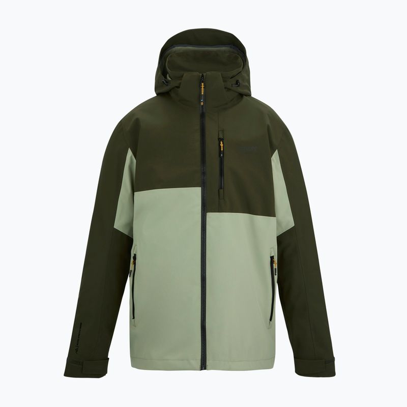 Giacca antipioggia da uomo REGATTA Waterproof Shell Bosfield light sage/dark khaki 9