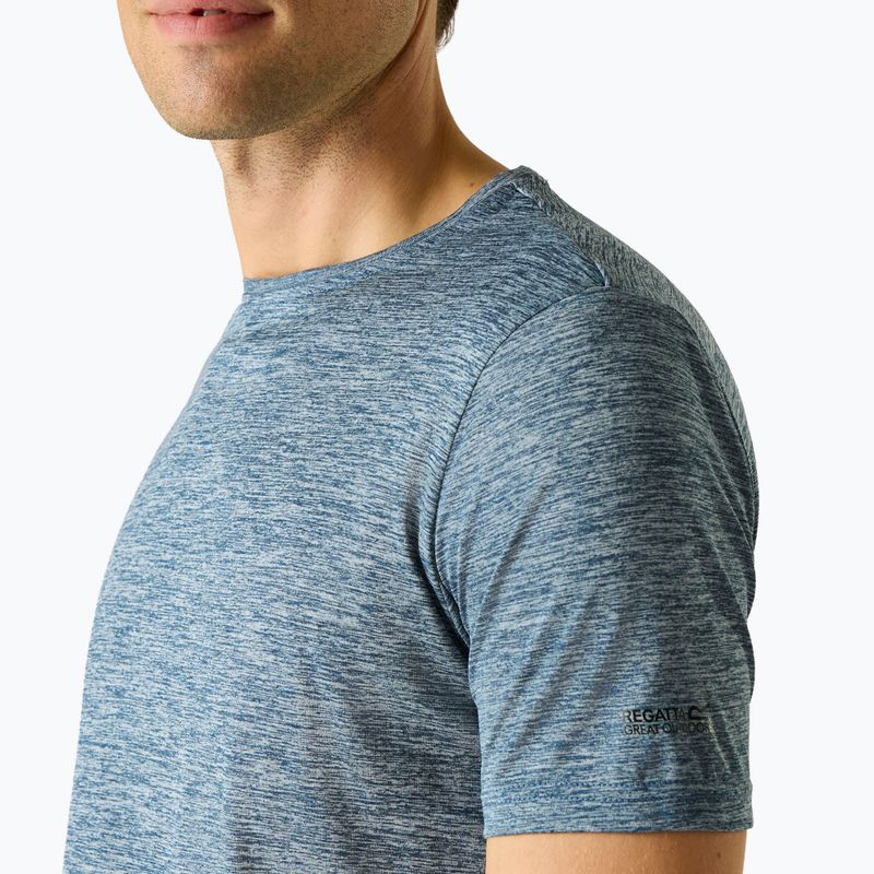 Maglietta da trekking da uomo REGATTA Fingal Edition china blue 4