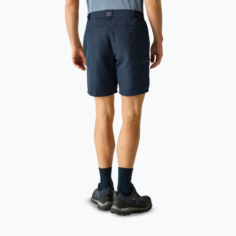 Pantaloncini da trekking da uomo REGATTA Leesville III navy 3