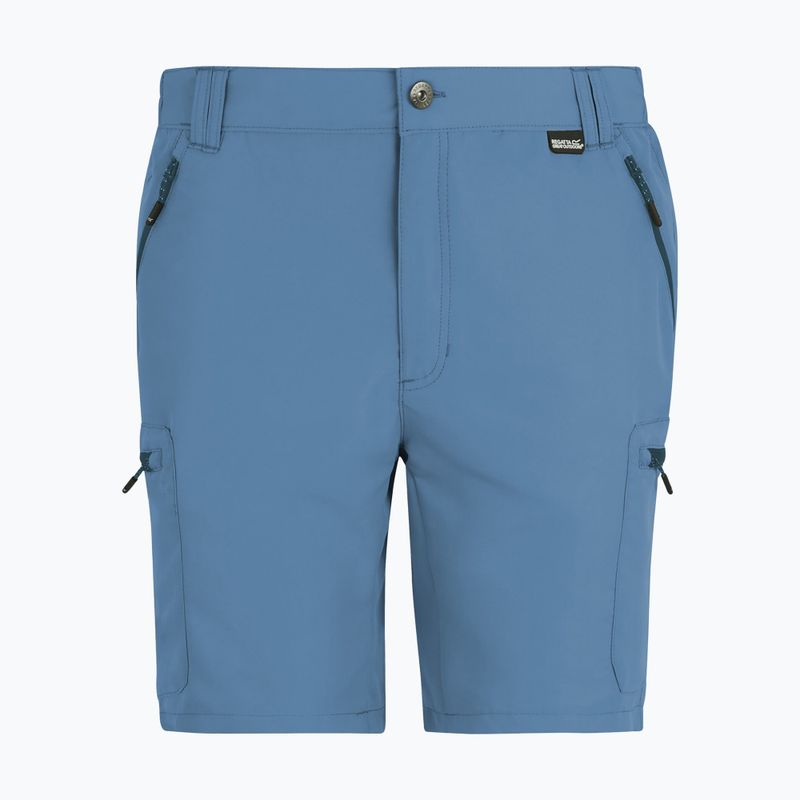 Pantaloncini da trekking da uomo REGATTA Leesville III china blue 5