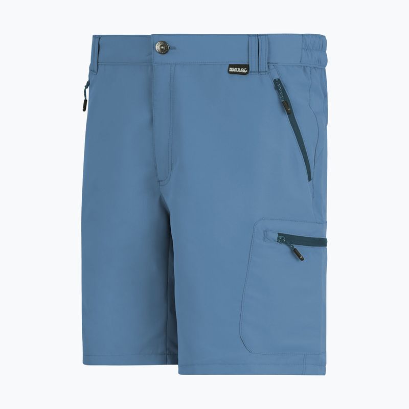 Pantaloncini da trekking da uomo REGATTA Leesville III china blue 7