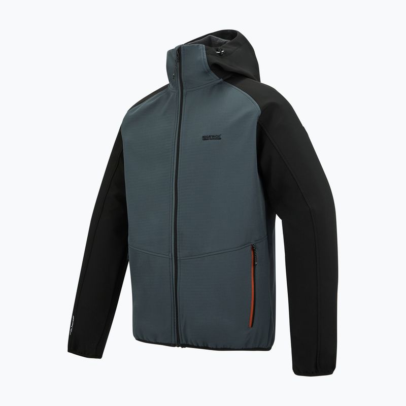 Giacca softshell da uomo REGATTA Arec III dark storm/black 7