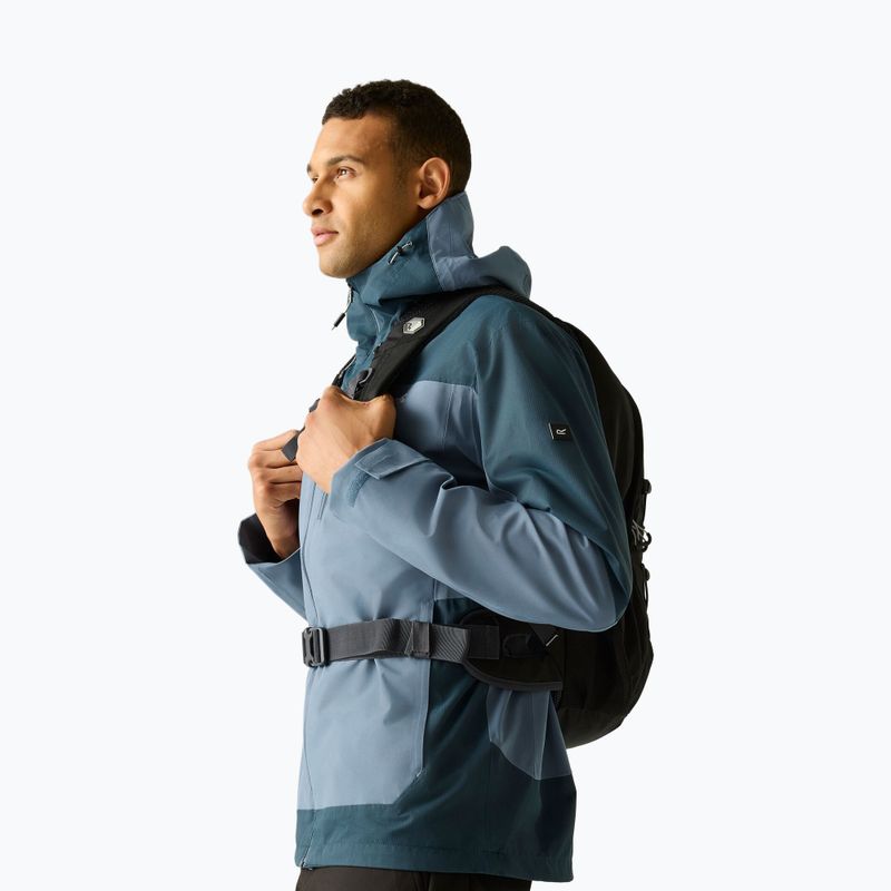 Giacca antipioggia da uomo REGATTA Highton Stretch IV chine blue/night sky 6