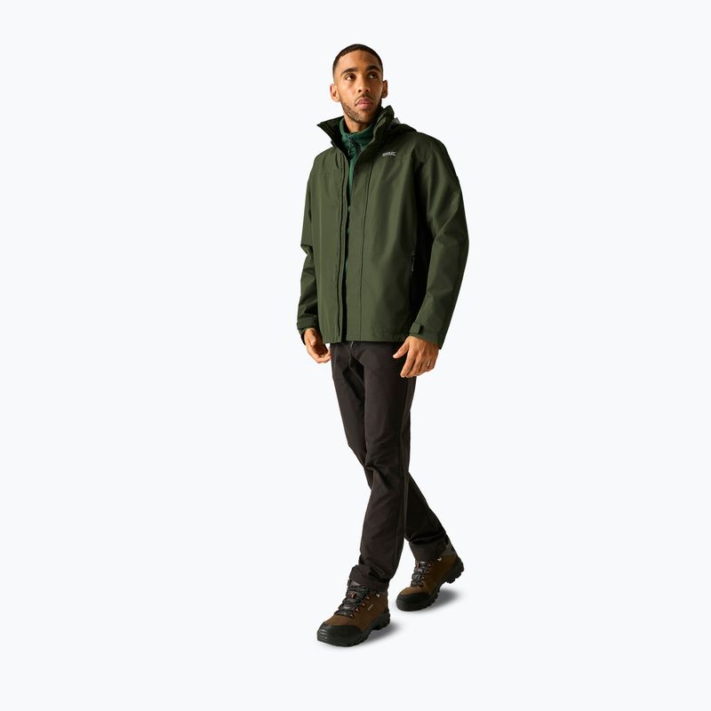Giacca softshell da uomo REGATTA Matt II dark khaki/black 2