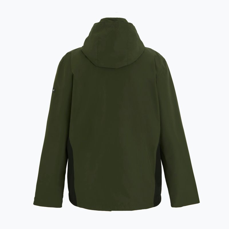 Giacca softshell da uomo REGATTA Matt II dark khaki/black 9