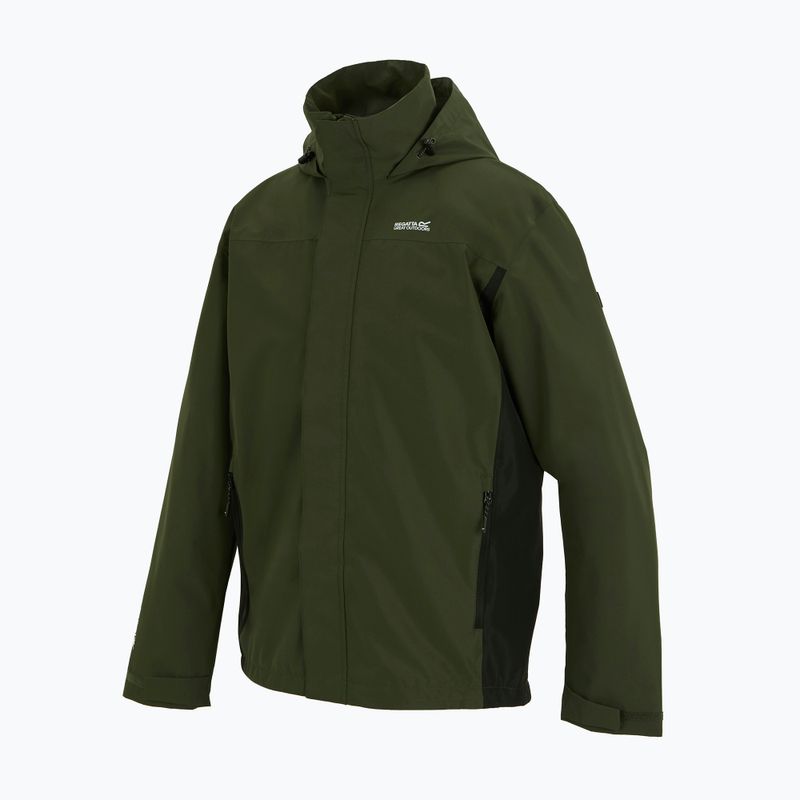 Giacca softshell da uomo REGATTA Matt II dark khaki/black 10
