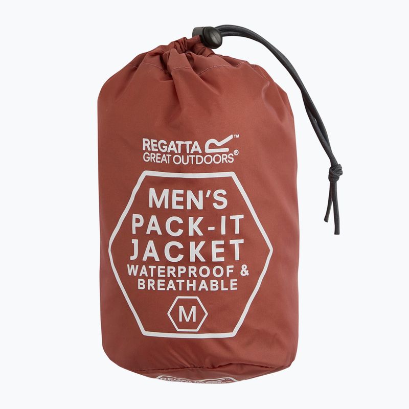 Giacca impermeabile da uomo Regatta Pack-It III brick 13
