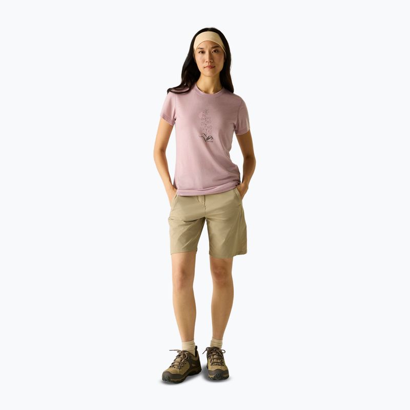 Maglietta da trekking da donna REGATTA Escade powderlilac 2